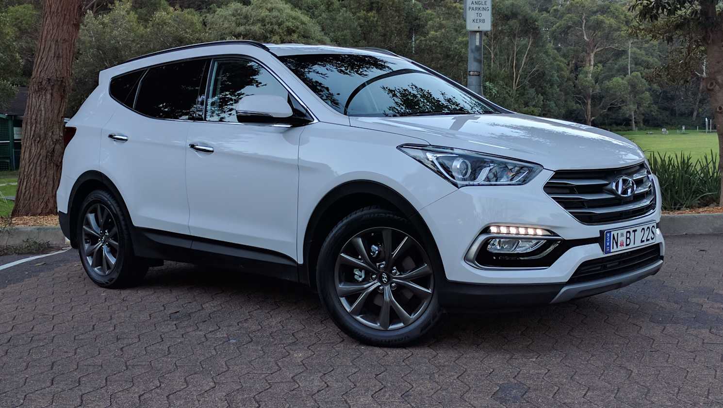 Styling is less rugged than its competitors, with more of a swept roofline giving it a sleeker, sedan-like appearance.